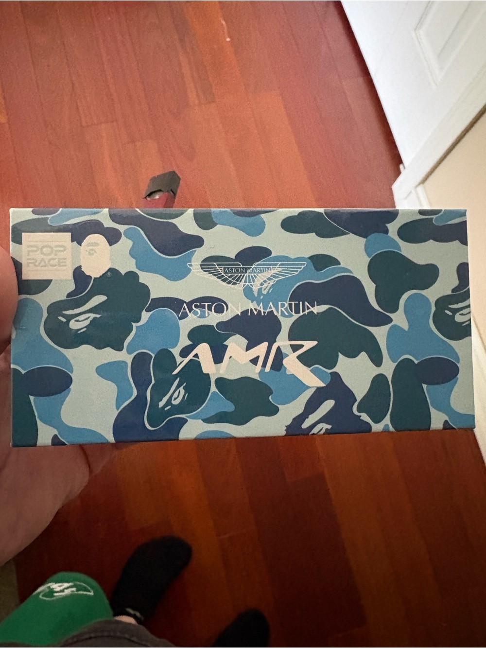 Bape Blue Multi Camo Wallet